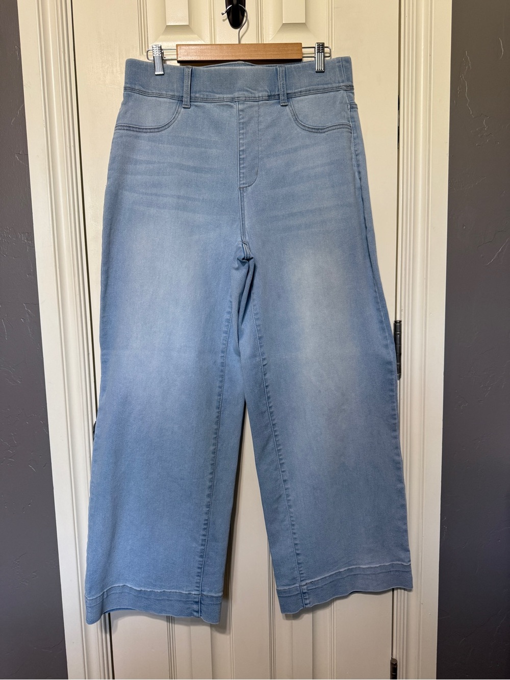 Terra & Sky Light Blue Wide Leg Jeans